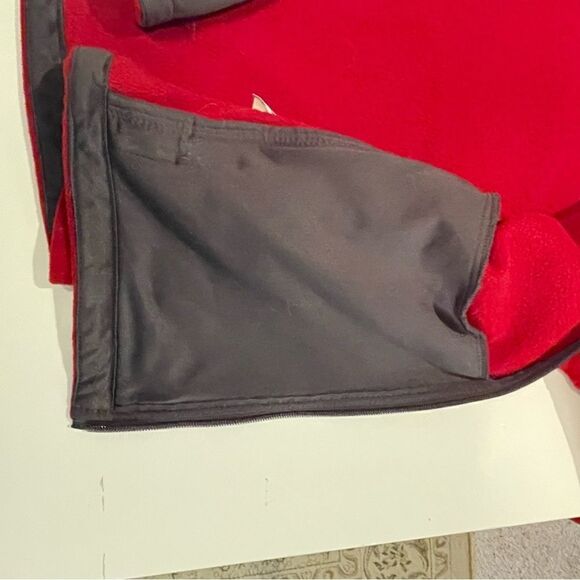 Free Country Men’s Full Zip Fleece Jacket Red Size Large - Picture 6 of 9